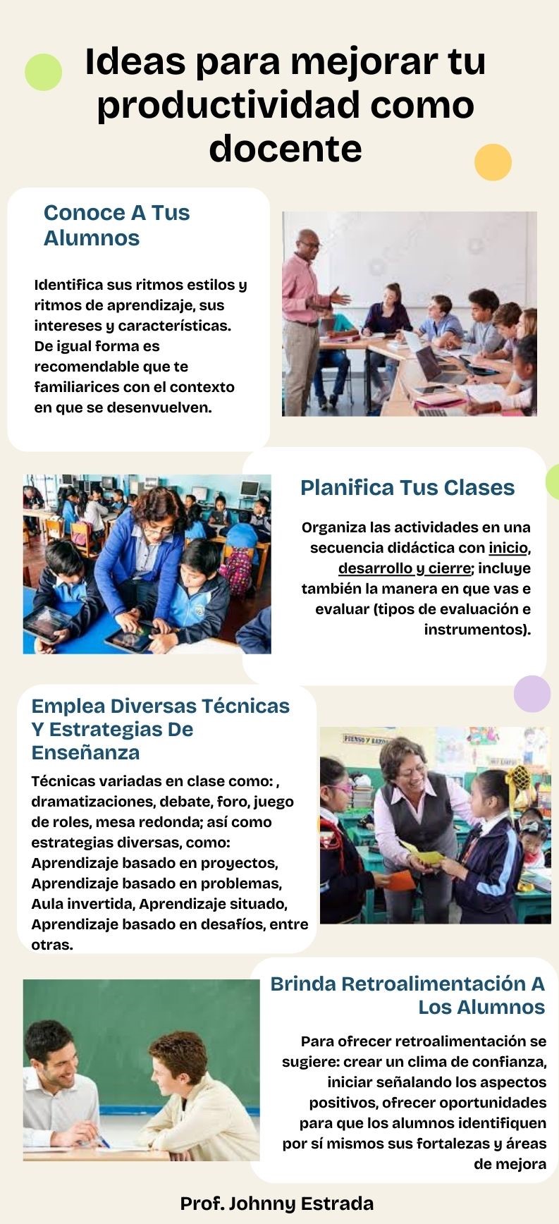 Ideas para docentes