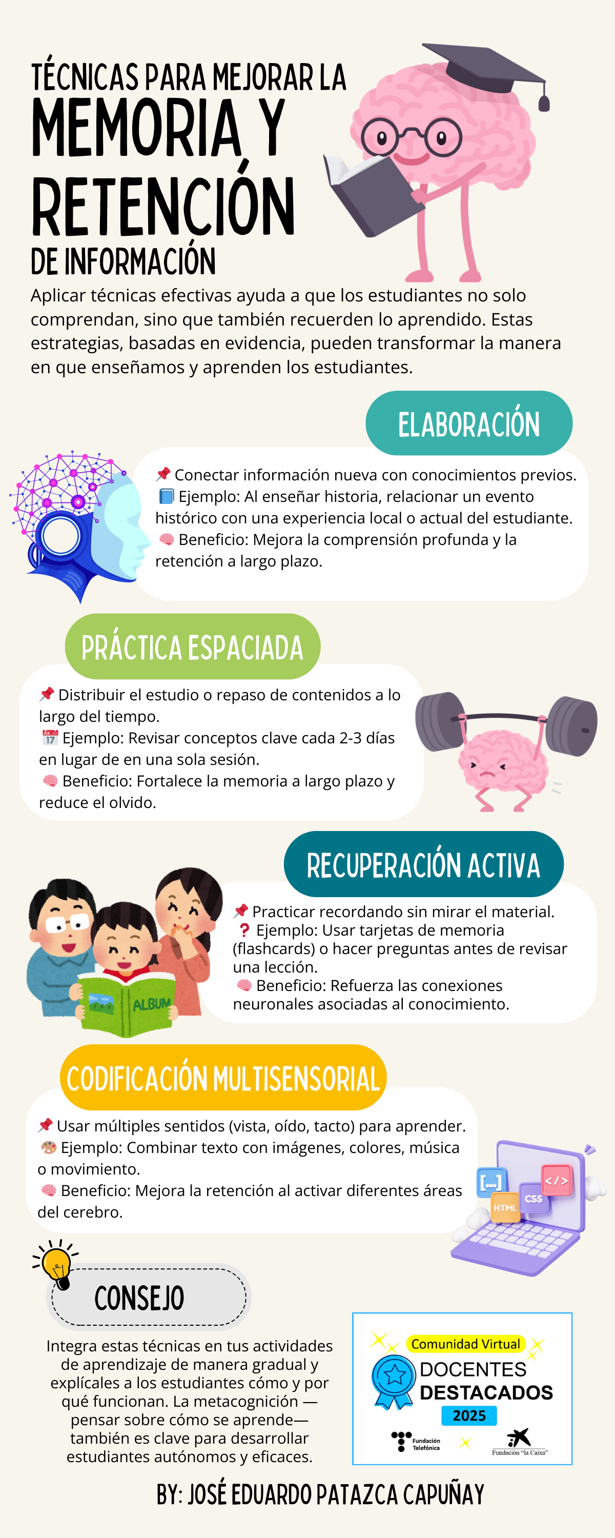 Memoria y Retención Eduardo Patazca