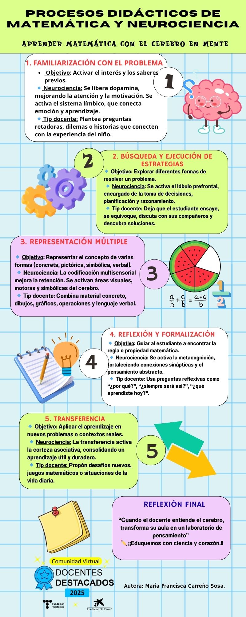 Procesos didácticos matemáticos y neurociencia.