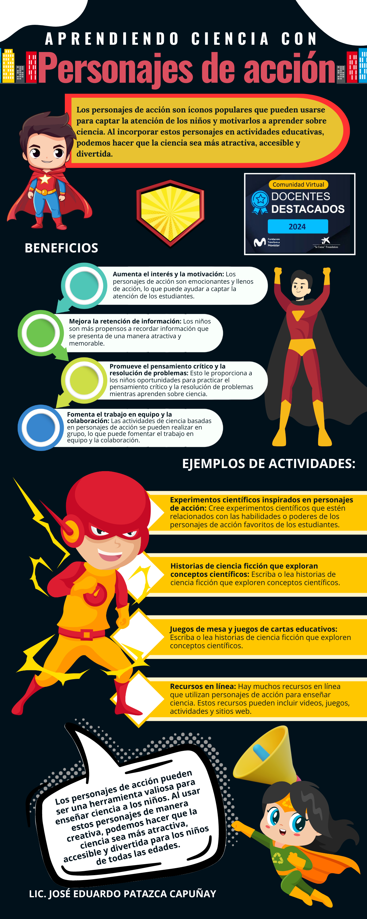 PET Personajes de acción